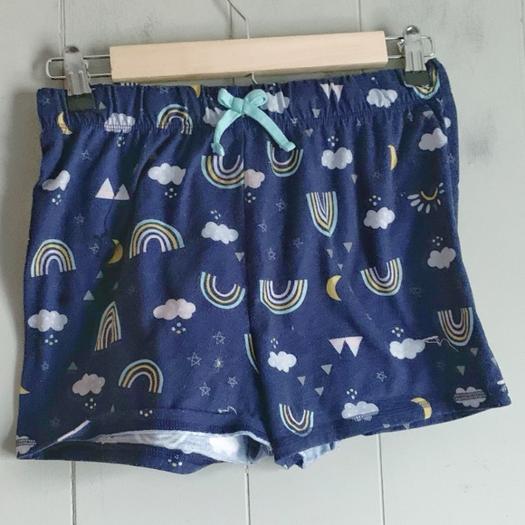 Eddie Bauer Kids 3 Pc Teal Cloud Printed PJ Set L (14/16) - Picture 5 of 14